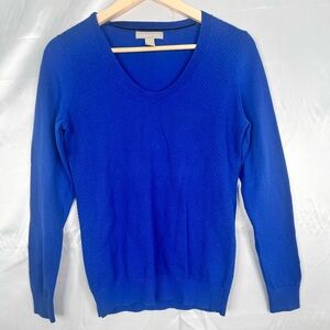 Banana Republic Blue‎ Textured Knit Sweater – Size M